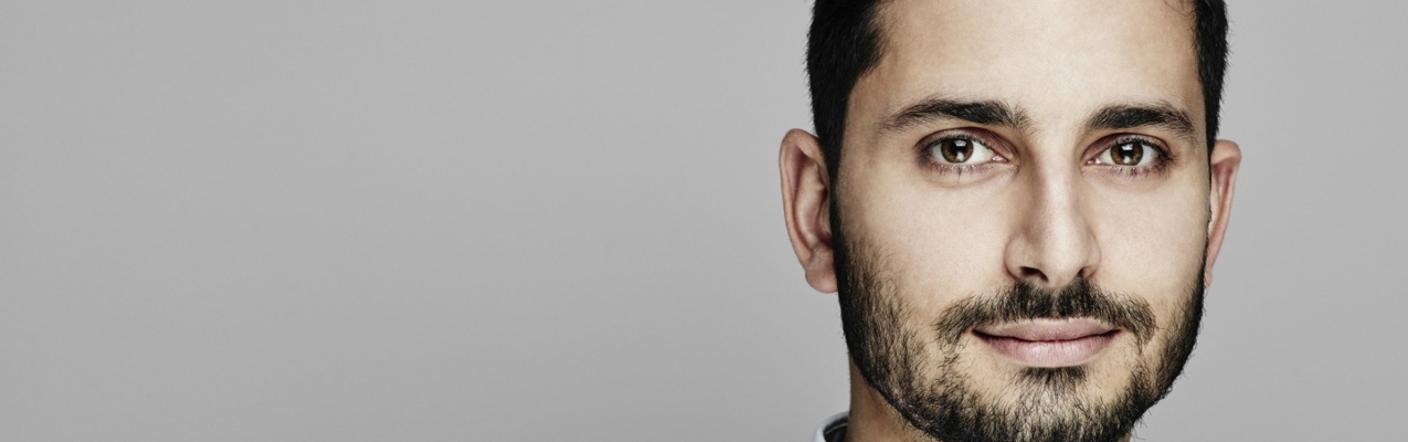 man looking thoughtful